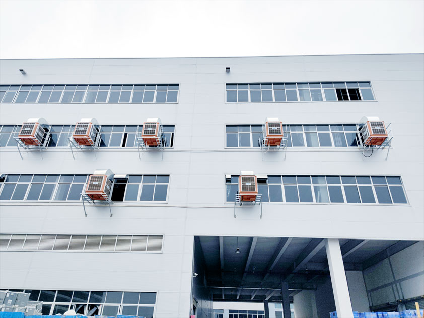服裝廠降溫方法，水冷空調(diào)降溫設備