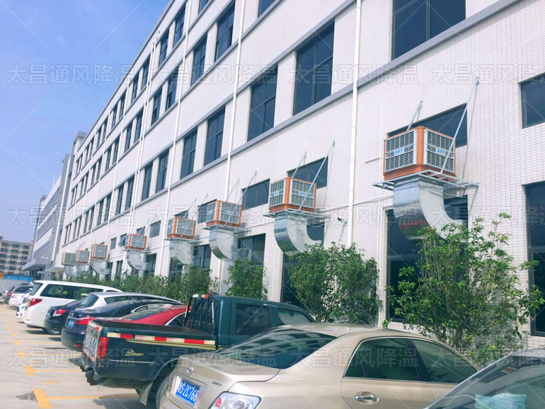 潤東方環(huán)?？照{(diào)在工業(yè)車間通風(fēng)降溫的解決方案