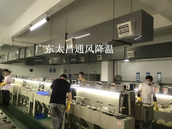 電鍍廠降溫用環(huán)?？照{解決方案